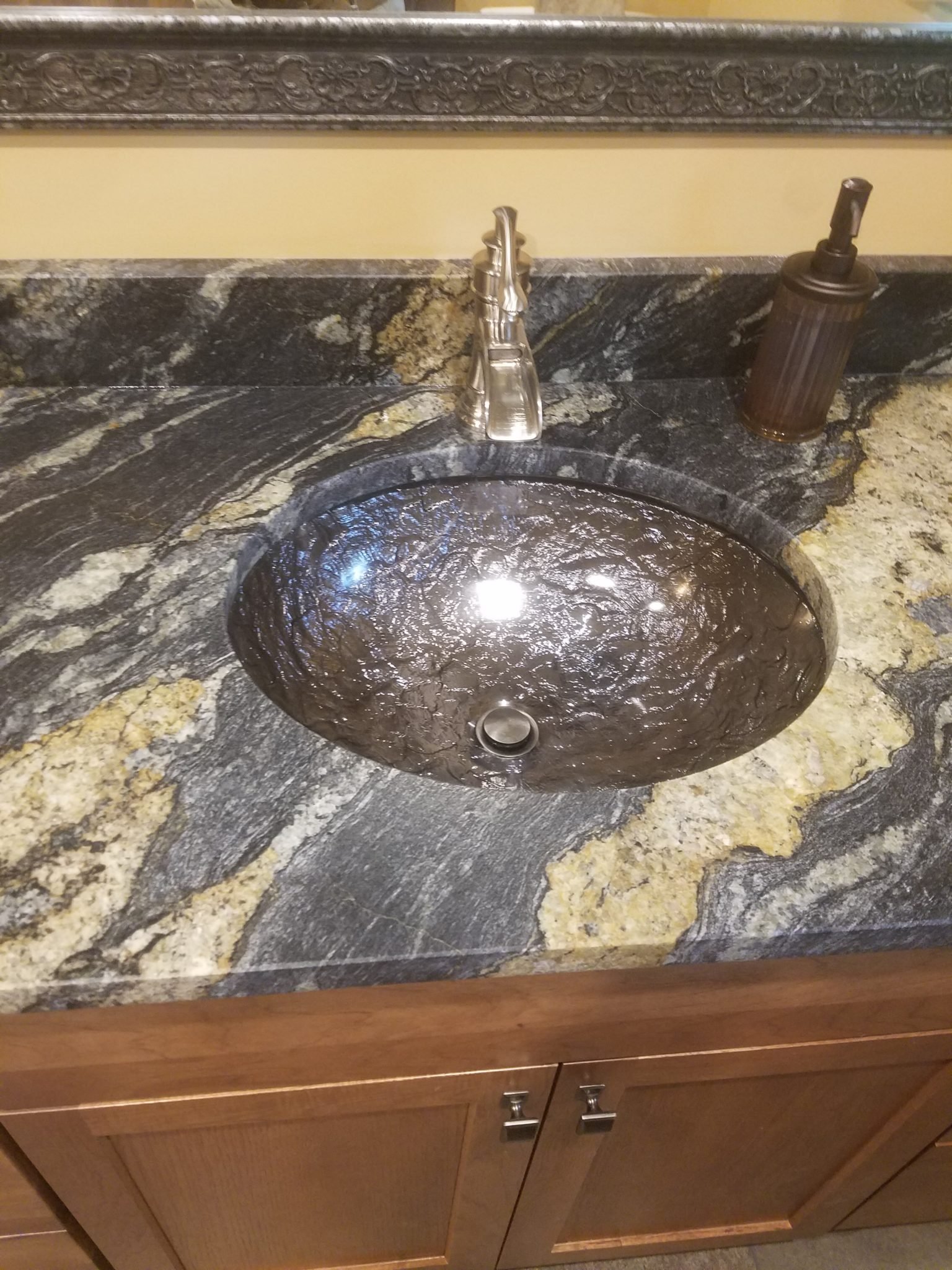 bath sink remodel