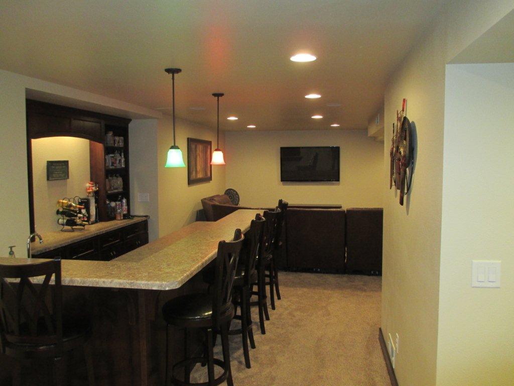 finished basement ideas