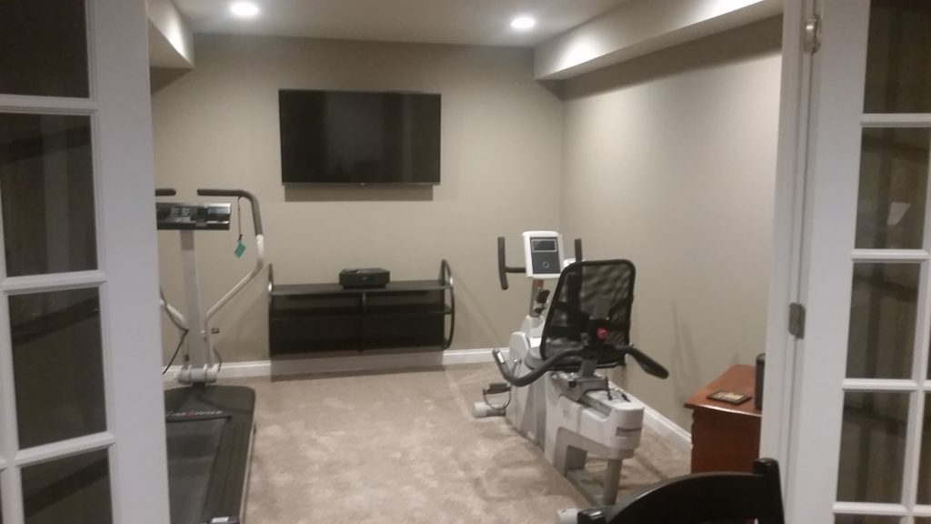 finished basement remodeling